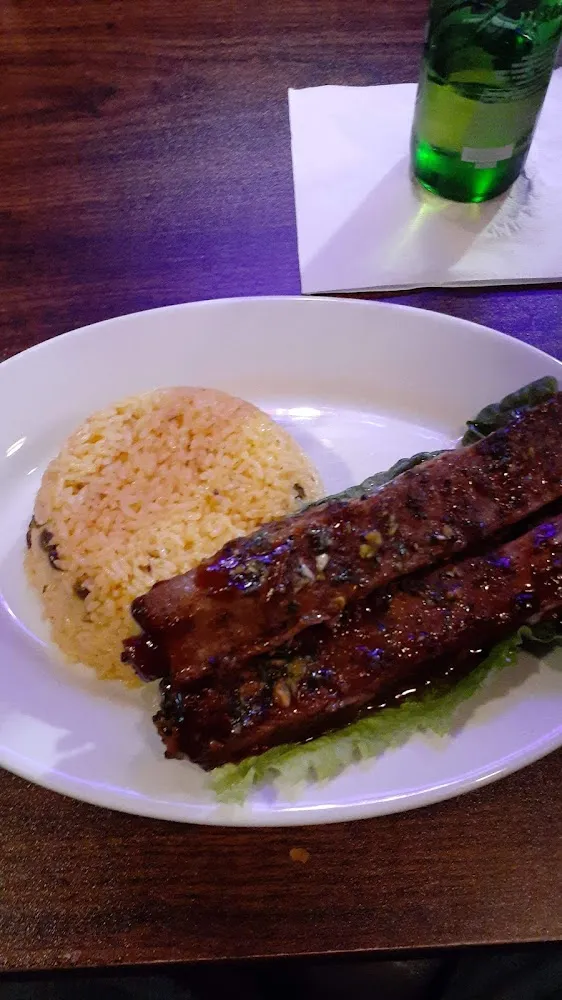 Pork Ribs with Rice